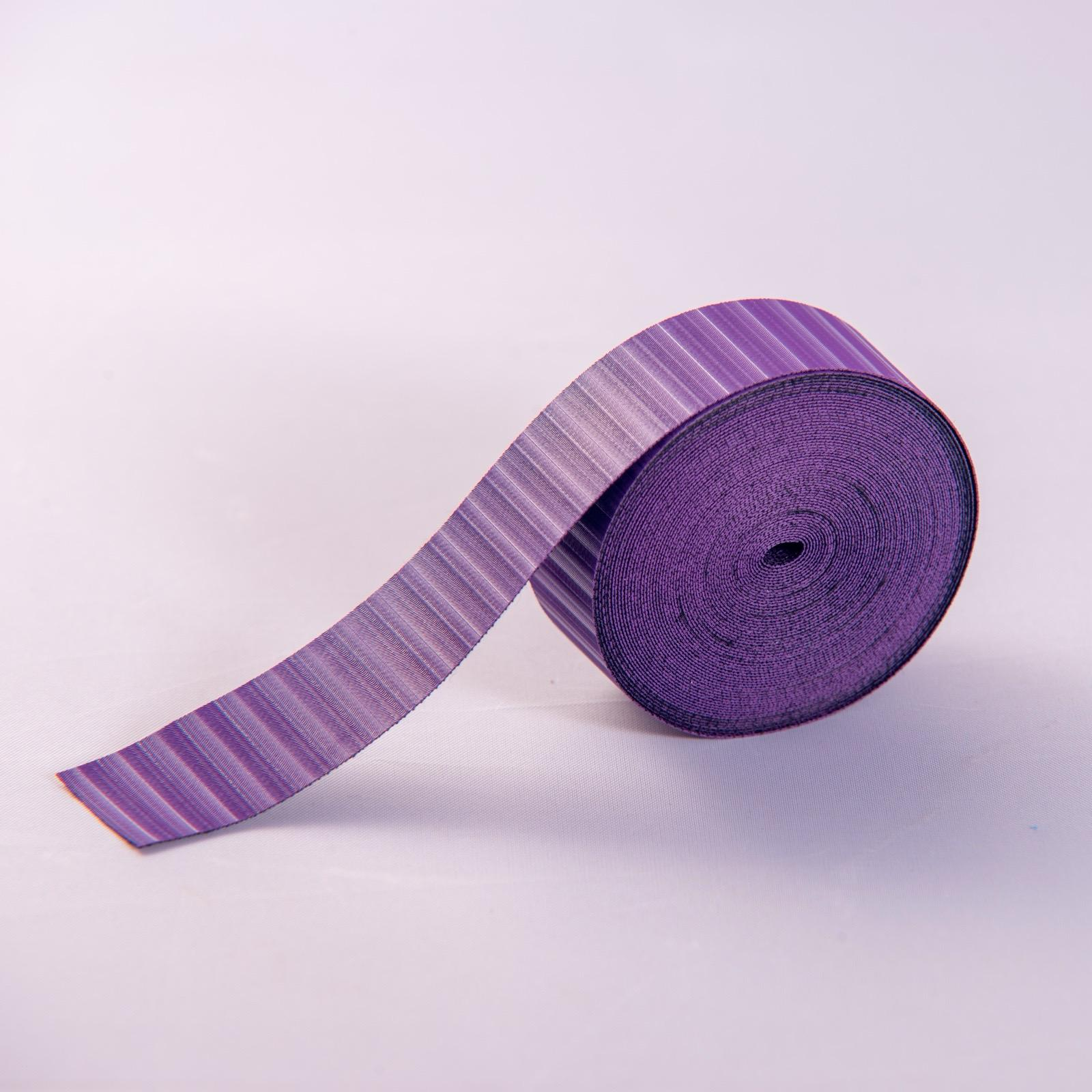 5 meters Accordion bellow tape stripe / Purple 19mm wide