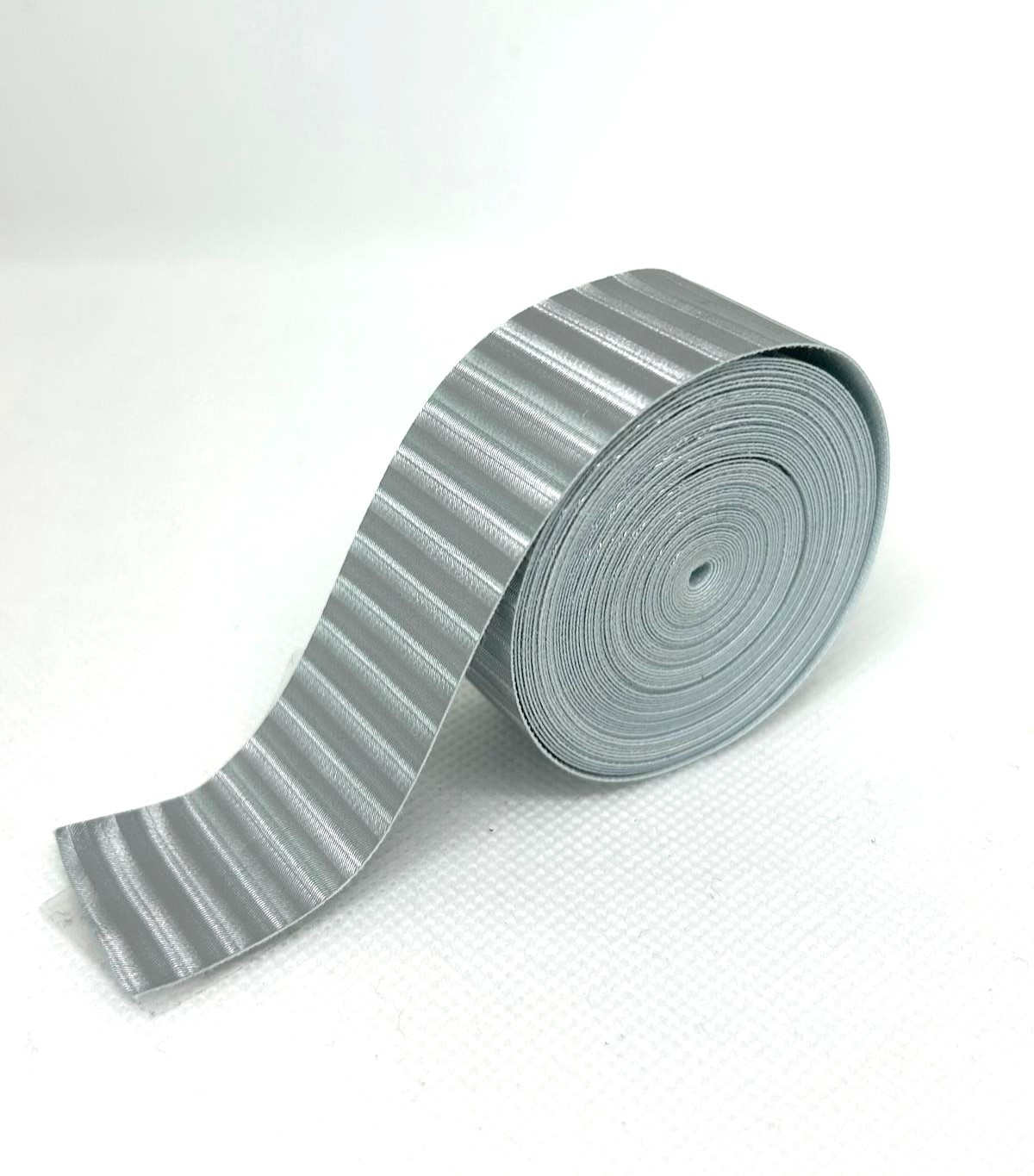 5 meters Accordion bellow tape stripe / Silver 24mm wide