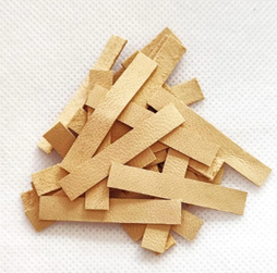 Accordion reed valves 33*6.5mm. Genuine Leather.